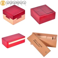 ADAMES Wooden Brain Teaser Puzzle, Unlock Luban Lock IQ Puzzle Mind Brain Teaser, Intellectual Devel
