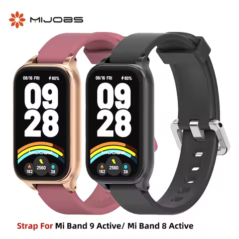 Strap For Mi Band 9 Active Watchband for Mi Band 8 Active for Xiaomi Smart Band 9 Active Wristband f