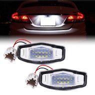 Đèn LED Biển Số Ánh Sáng Trắng Dành Cho Xe Honda Civic Accord Phi Công Odyssey Acura MDX RL TSX RDX