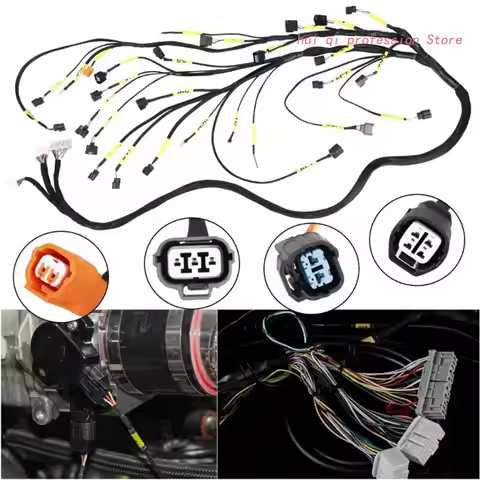 Suitable for K-Swap K20-K24 K-Series EK-EG EP3 2001-2005 Engine Conversion Harness Flexible Swap-Con