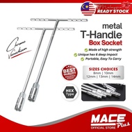 Metal T Handle Socket Wrench Socket Box 8mm 10mm 12mm 13mm 14mm Chrome Vanadium Car Repair CR-V Span