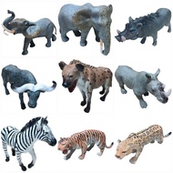 Children's Toy Animals Buffalo Elephant Lion Zebra
