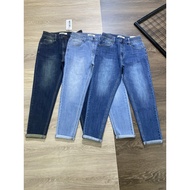 Elastic Waist Zipper Pants BIG SIZE