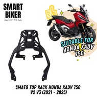 SMATO Top Rack Honda XADV 750 V2 V3 (2021 - 2025) Weiba Rack for Motorcycle Heavy Duty Rak Motosikal