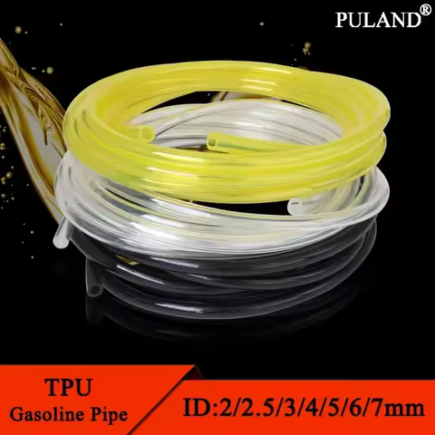 1/5M Fuel Gas Pipe String Tube Petrol Hose for Trimmer Chainsaw Blower Line DIY Tool 2x3.5/2.5x5/3x5