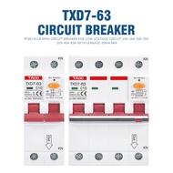 NEW❦◆□Mini RCBO Residual Current Circuit Breaker with Overcurrent Protection ELCB For Low Voltage 10A 16A 20A 25A 32A 63