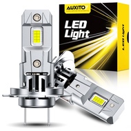 AUXITO 2pcs 80W 20000LM  H7 LED Headlight Super Bright Car Headlight Auto Car Headlamp 6500K white 1