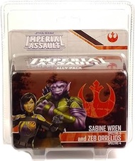 Fantasy Flight Games Star Wars Imperial Assault Board Game Sabine Wren and Zeb Orrelios EXPANSION | Strategy Game for Adults and Teens | Ages 14+ | 1-5 Players | Avg. Playtime 1-2 Hours | Made by