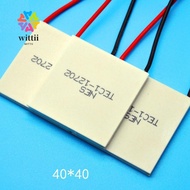 WITTII Semiconductor Cooling Sheet, 30x30mm 40x40mm Refrigeration Plate,  TEC1-06303 15x30mm TES1-07