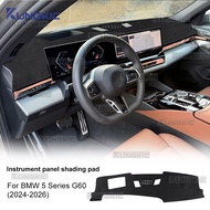 For BMW 5-Series G60 2024 2025 2026 Car Dashmat Dashboard Cover Pad Accessories DashMat Sunshade Pro