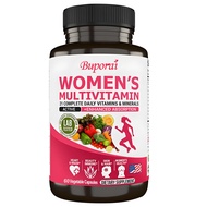 Thực phẩm bổ sung đa vitamin cho phụ nữ - Vitamin A C E D K B1 B2 B3 B5 B6 B12 Magiê Biotin Canxi Kẽ