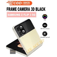 FRAME CAMERA 3D BLACK Samsung z flip 3 Z FLIP 4 Z FLIP 5 Z FLIP 6 Z FOLD 3 Z FOLD 5 Z FOLD 6 Z FLIP 