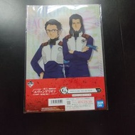 BANDAI - 新世紀福音戰士：初號機，失控！ 一番賞 G號賞 A4 File和貼紙套裝 青葉茂 日向誠 Aoba Shigeru & Hinata Makoto [平行進口]