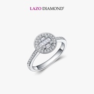 LAZO DIAMOND Chavez Baguette Diamond Ring in 9k White Gold