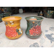 Flared round pot 17*20cm