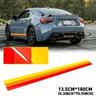 Tri-Color Stripe Decal Sticker For Toyota Tacoma Tundra 4Runner FJ Cruiser RAV4