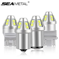 SEAMETAL T20 LED W21/5W 7443 W21W 7440 PY21W P21W led BAY15D BA15S BAU15S Led Car LED Bulb P21/5W Tu