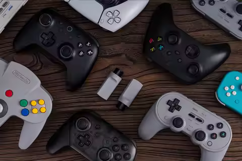 8BitDo Retro Receiver for N64 console,Game Accessories Adapter PS5/PS4 Xbox Series ，Switch Pro Contr