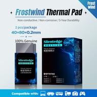 Frostwind Thermal Pad for Laptop Cooling, 20°C Drop Phase Change Material, Non-Conductive CPU Heatsi