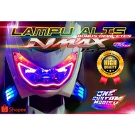 Terlaris! LAMPU ALIS DRL NMAX 60 CM BONUS DEVIL EYES LAMPU VARIASI