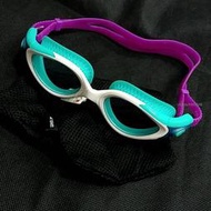 SPEEDO泳鏡-無度數/女用/窄臉適用/成人運動泳鏡Futura Biofuse /SD811314B978藍紫