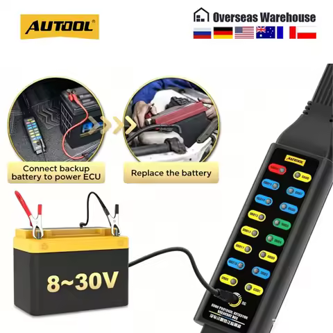 AUTOOL OBD2 Automotive Diagnostic Protocol Detector OBDII Diagnostic Scan Tool Assistant CAN Test Bo