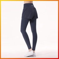 Lululemon Yoga Fitness Pants Two-piece design high waist waist tight fit pocket casual pantsfashion sportsSG85917