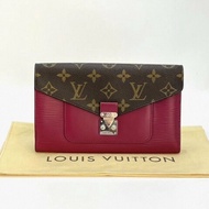 LV 水波紋拼經典老花手拿包20*12*2 98新配件塵袋