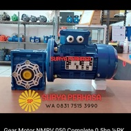 Gear MOTOR NMRV 050 COMPLETE 1HP (1PK) 0.75KW 3PHASE 380V ORIGINAL