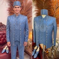 White groom's Beskap | Basofi premium modern groom's Beskap