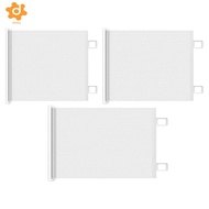 [Lacooppia2] Retractable Dog Gate Barrier Guard Enclosure Fence Easy Install No Drilling White for Y