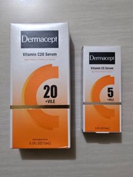 Dermacept Vitamin C20 Serum C20 純維他命C精華 15mlDermacept Vitamin C5 Serum C5 純維他命C精華 12ml