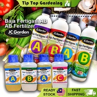 JC Garden Baja AB Baja Sayur Buah Hidroponik / AB Fertilizer For Vegetable Fruit Flower Bunga