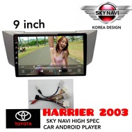 TOYOTA HARRIER 2003-2012 CAR ANDROID PLAYER.