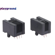 [playground] 10PCS RJ11 Telephone Soet Curved Pin 95001 4P4C 6P6C 6P4C Female Ja Pcb Connector Telep