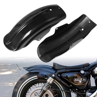 Motorcycle Black Rear ABS Mudguard Fender For Harley Sportster 883 Solo Bobber Cafe Racer