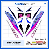 SH01c Sticker SUZUKI Shogun 125 Sp Sticker Striping Lis Shogun 125 Retro Variation Racing LineDesign