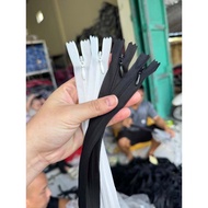 Fabric Buckle Size 60cm - Available in Black, White, Easy to Sewing, No Teeth Jamming