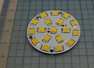 LED 18 顆 白光 高亮度 LED模組 18V 0.13A 需搭散熱鋁片 取代鹵素鎢絲燈泡 DIY 實習