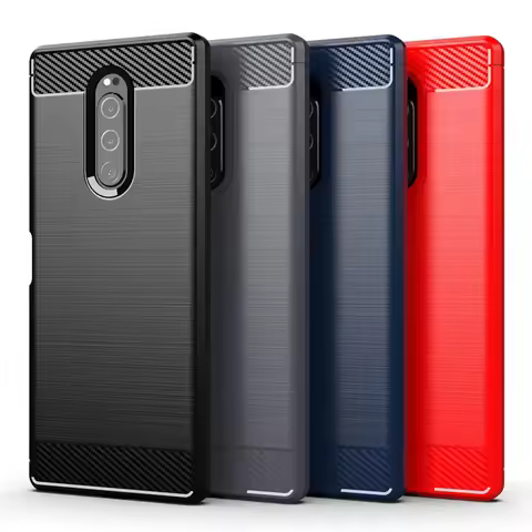 For Sony Xperia 1 J8110 J8170 J9110 Case Shockproof Soft Silicone TPU Back Cover Phone Case for Sony