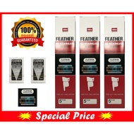 Razor Blade 2-Edged FEATHER FEATHER​ Stainless Steel Blades​ 1