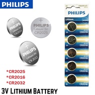 PHILIPS CR2016 CR2025 CR2032 CR1220 CR1616 CR1620 CR1632 CR1220 LR44 Lithium Coin Battery 3V Car Rem