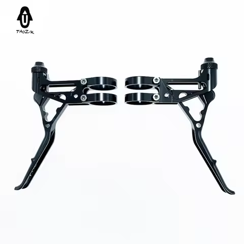 TAOZIK TB001 A6061 Alloy CNC Hollow Ultralight 2 Fingers Mountain Bike Down Hill BMX Mechanical Brak