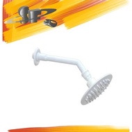 IN TOWN, 4" PVC SHOWER ROSE WITH ARM