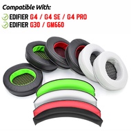 For Edifier G4 / G4 SE / G4 Pro / G30 / GM660 Headphone Headband beam Earpads Cushion Sponge Headset