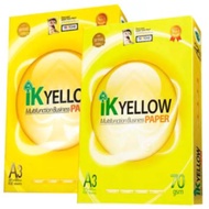 IK YELLOW A3 PAPER 70GSM/80GSM