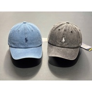 Men's and women's fashion style baseball cap with jeans