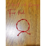 Kabbalah Red String 7 knot ️for kid