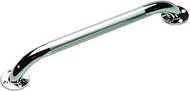 Homecraft Chrome Plated Steel Grab Rail, Bars with Indented Grip, 45 cm / 18 inch, Provides Security