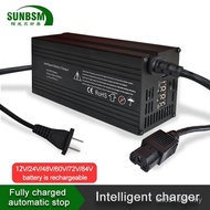 Four-Wheel Charger Charger Lead-Acid Three-Wheel Electric Vehicle Lithium Battery Two-Wheel 48V60V72
